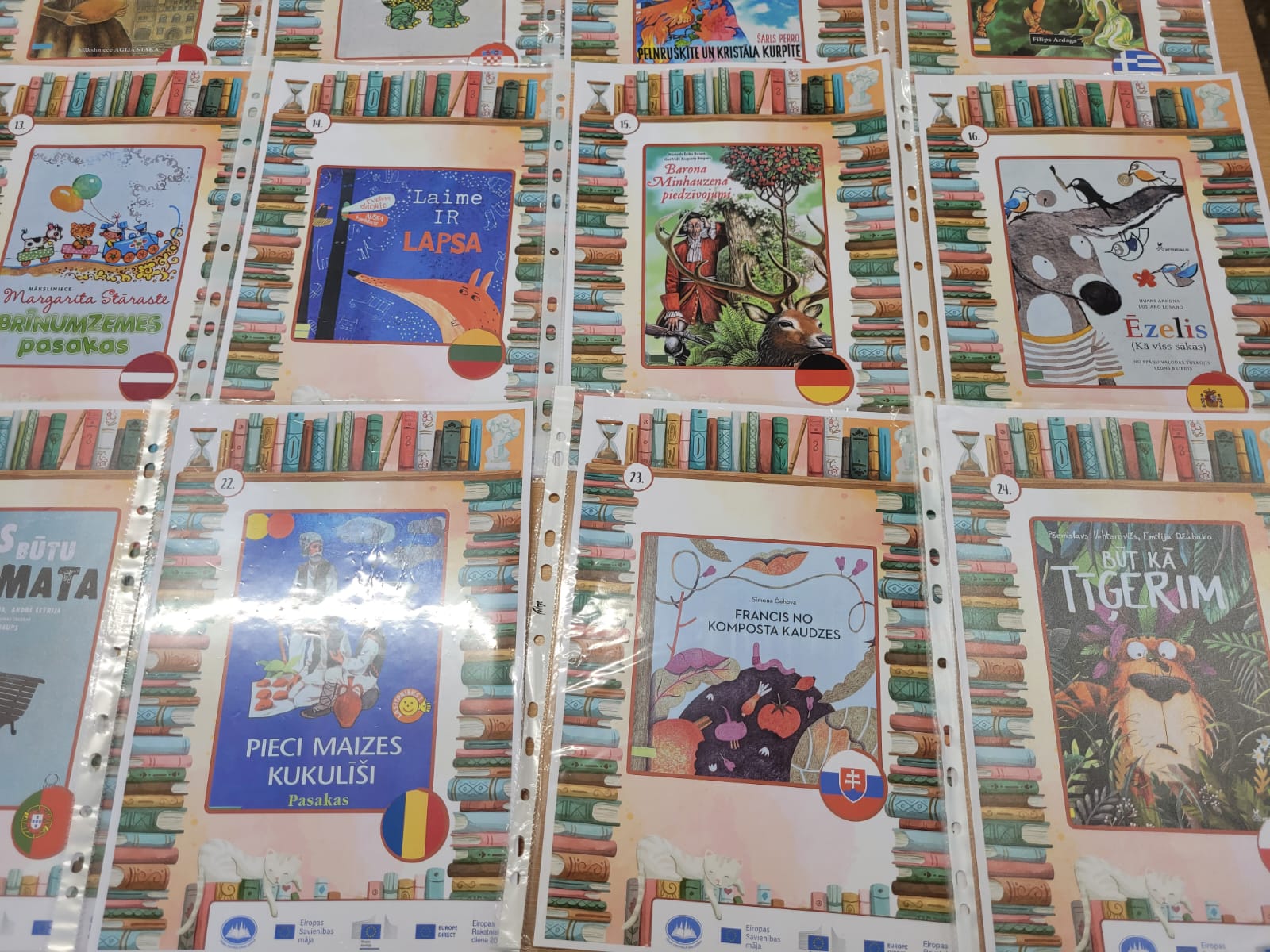 Eiropas autoru diena Jelgavas Centra pamatskolas bibliotēkā