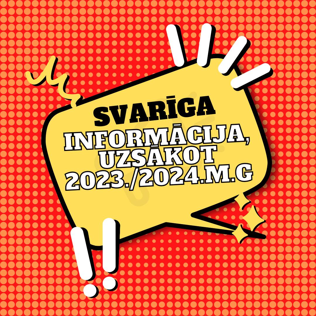 Informācija par Jelgavas Centra pamatskolas aktualitātēm, uzsākot  2023./2024.mācību gadu