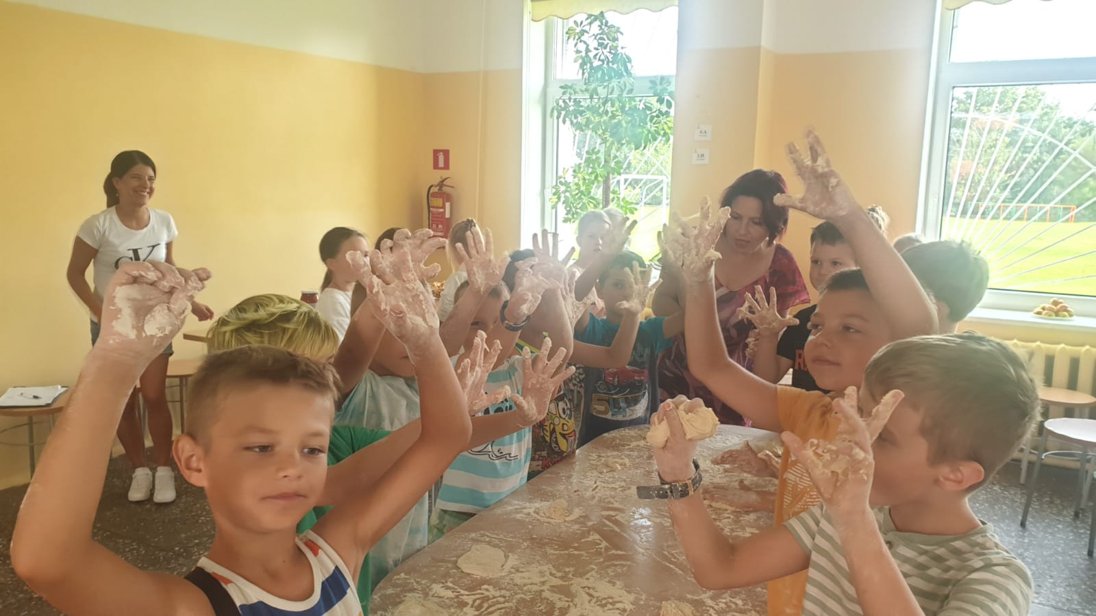 Nometnes "Roku rokā" 4.dienas darbs