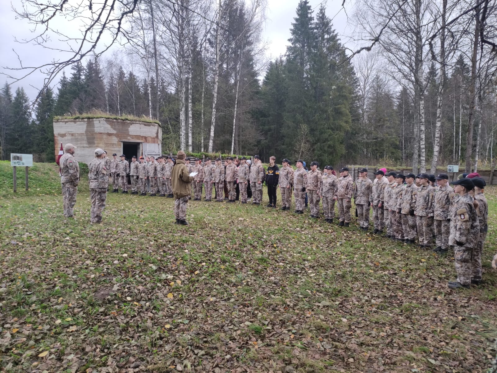 Jaunsargu svinīgā zvēresta nodošana