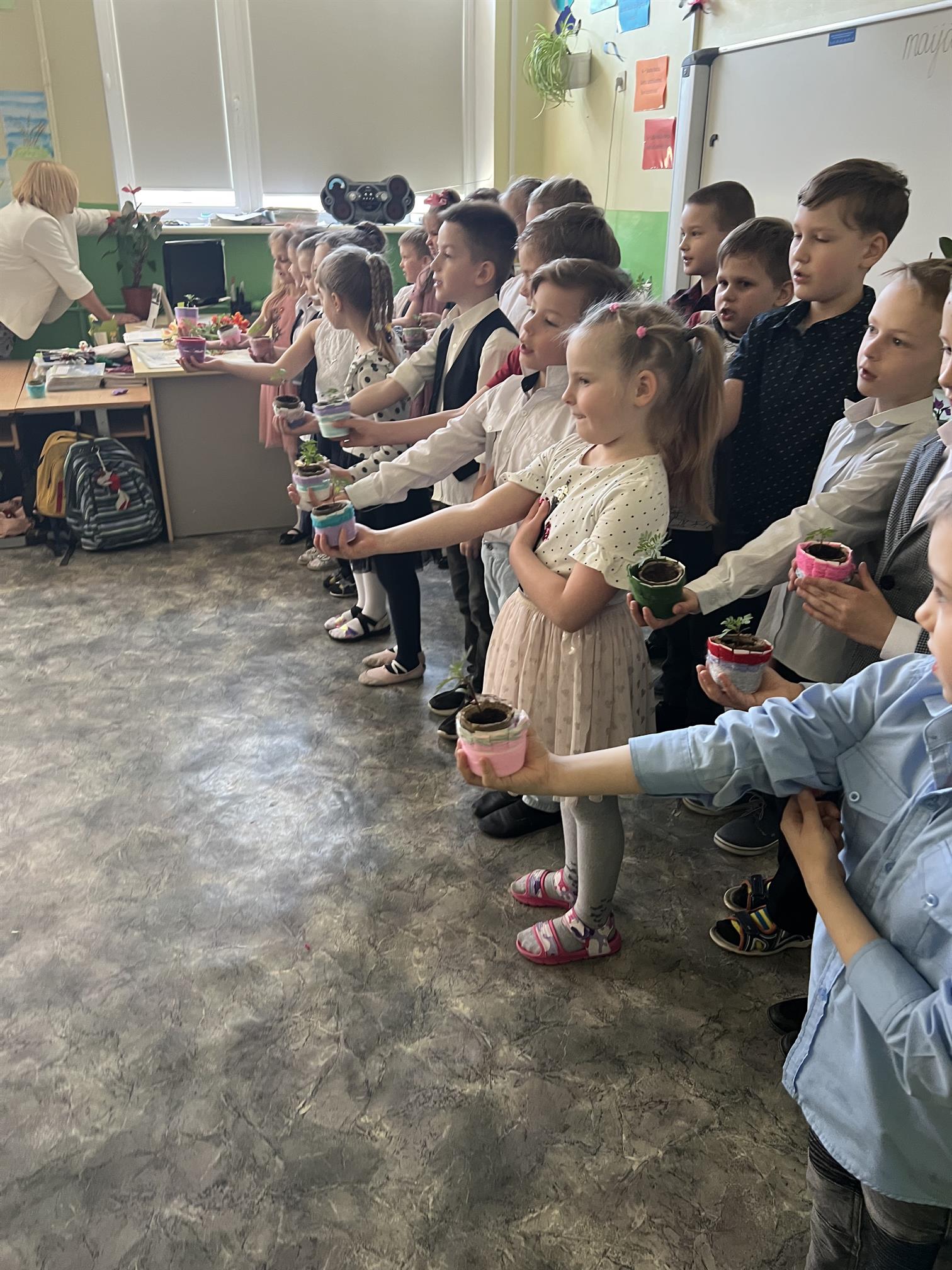 Māmiņdiena Jelgavas Centra pamatskolas 1.a klasē