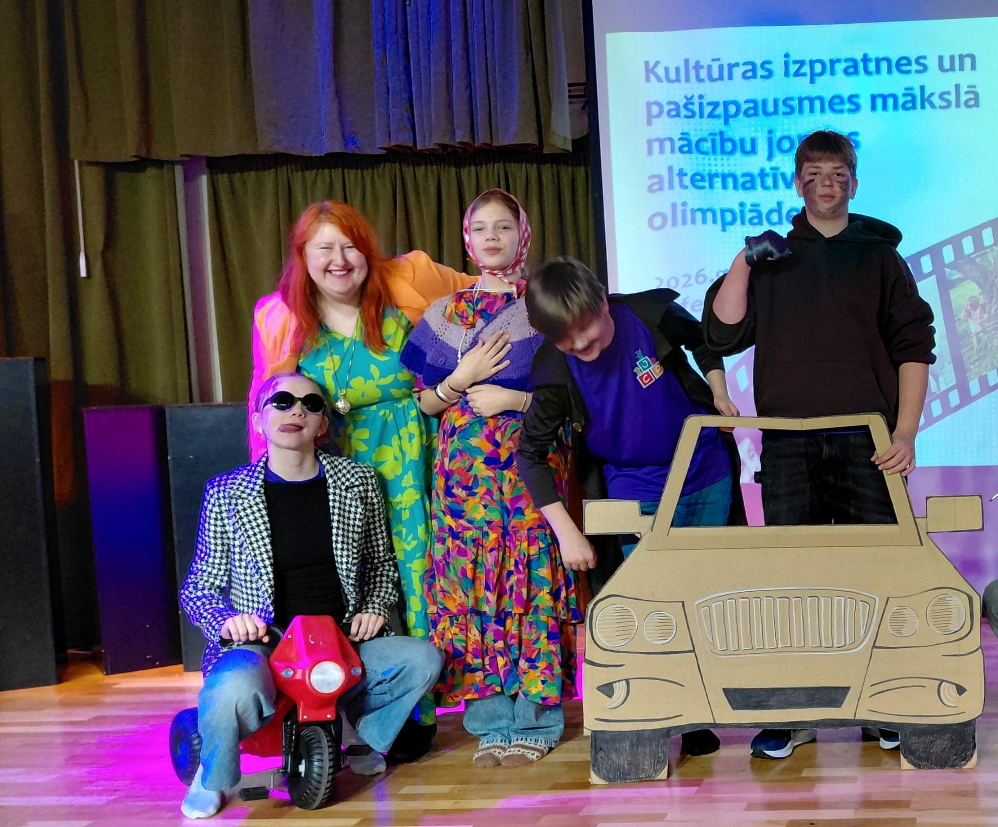 Teātra sporta olimpiāde "Tas nav kino, tā ir dzīve"