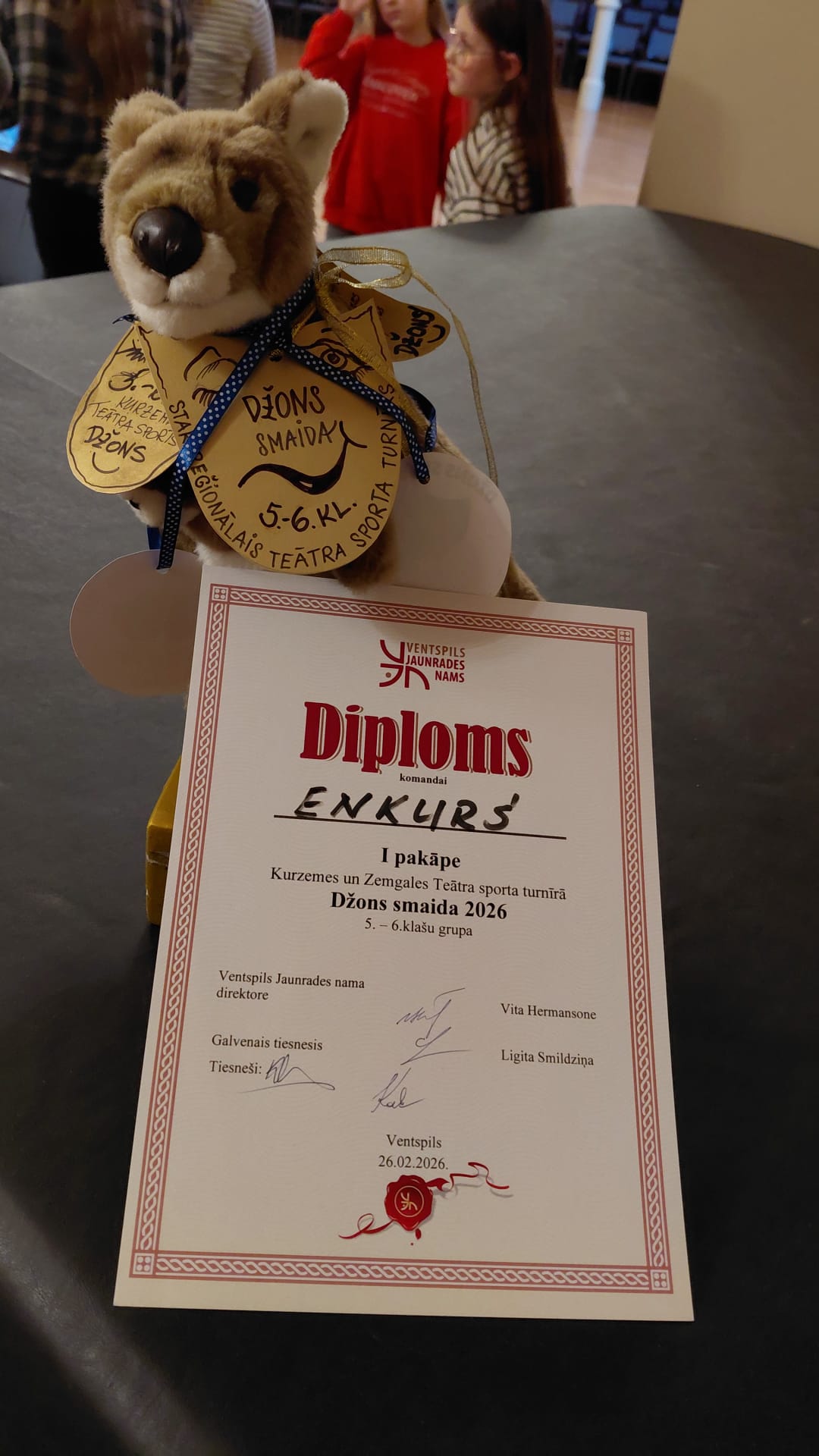 Teātra sporta pasākums Ventspilī