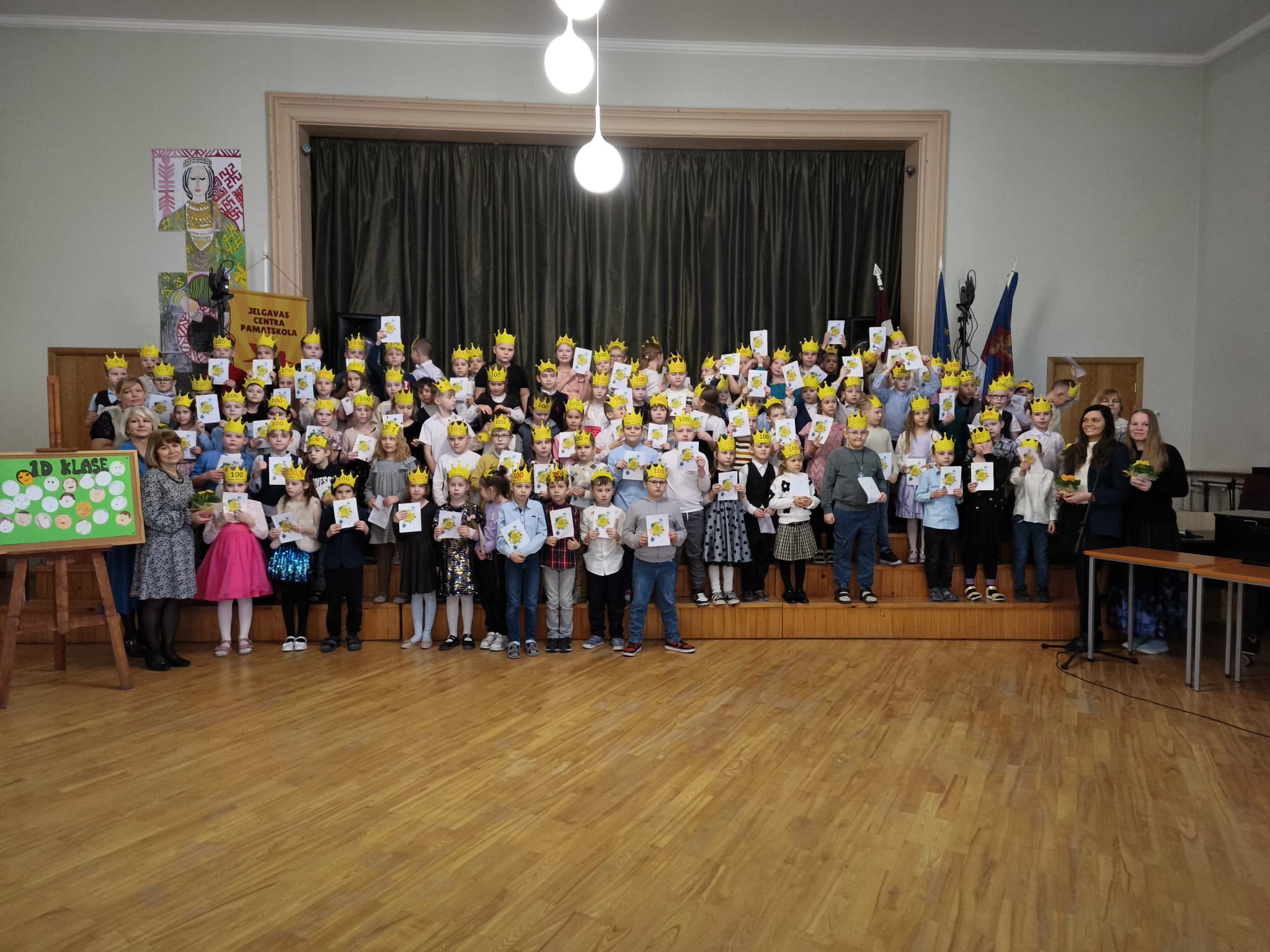 100.diena 1.klasē 2024./2025.m.g.