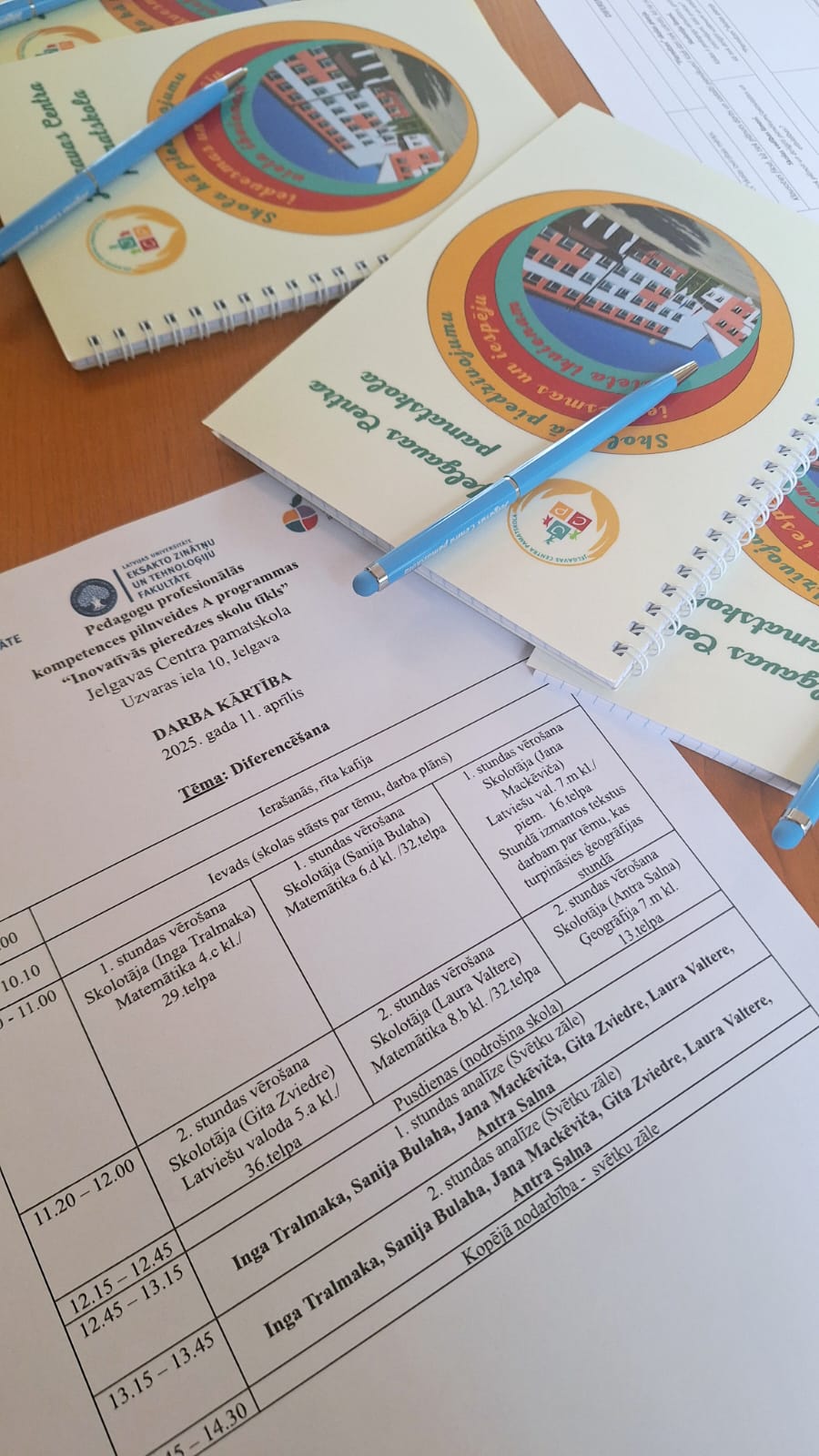 Inovatīvās pieredzes skolu tīkla seminārs skolā.