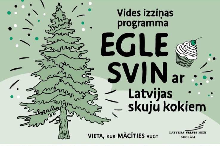 Egles vārda dienas izziņas piedzīvojumi Jelgavas Centra pamatskolā