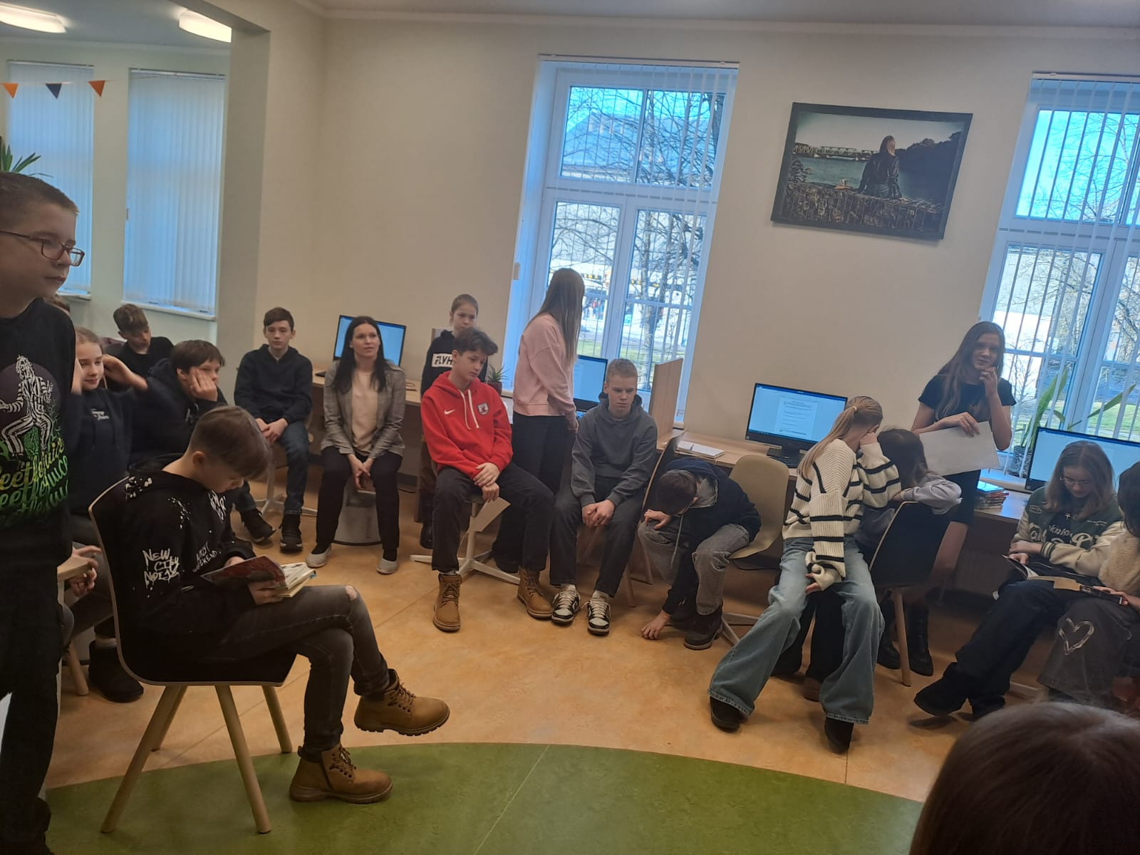 Aspazijai-160. Pasākums Jelgavas bērnu un jauniešu bibliotēkā "Zinītis".