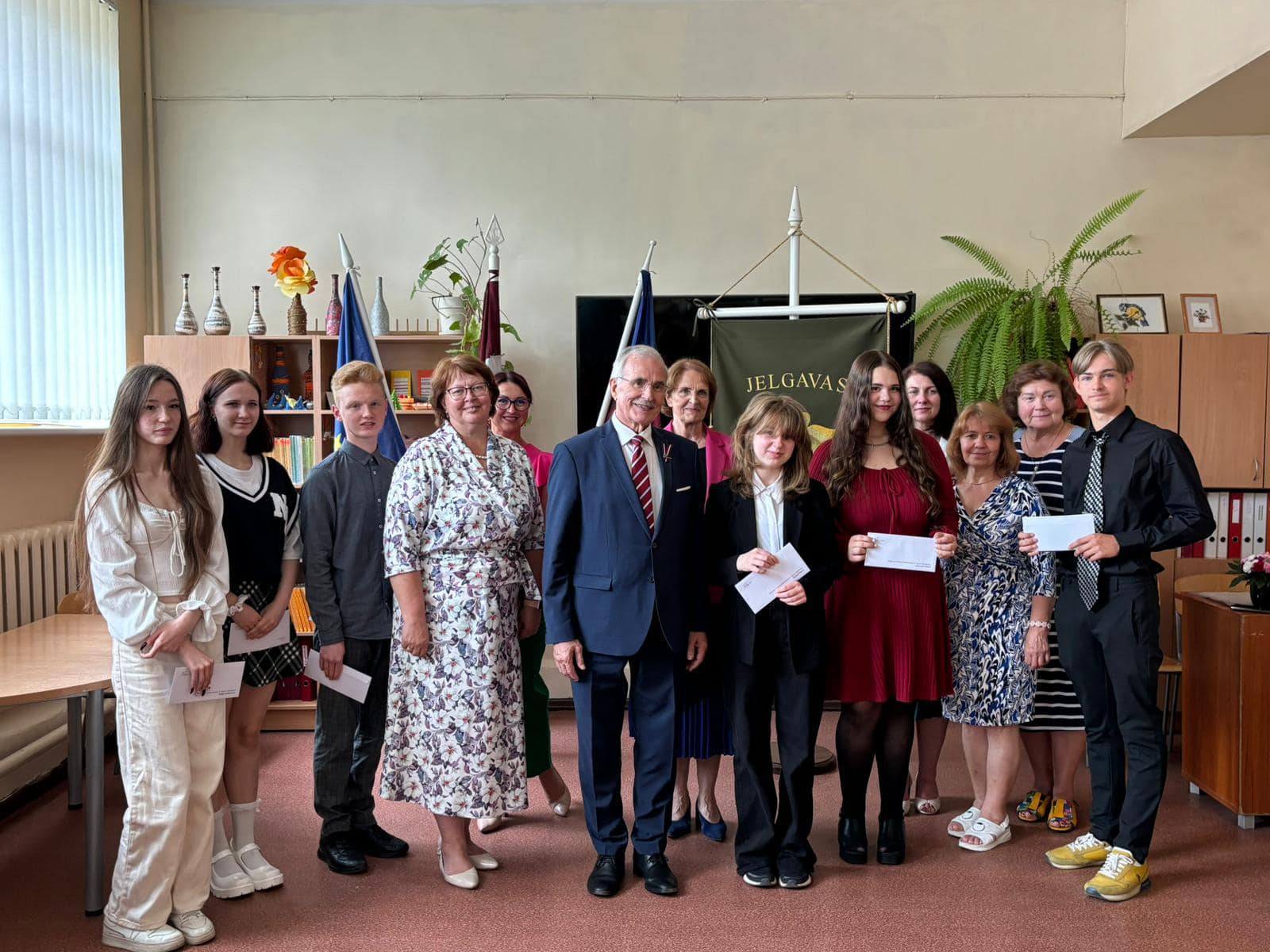 Jelgavas valstspilsētas balvas pasniegšanas ceremonija